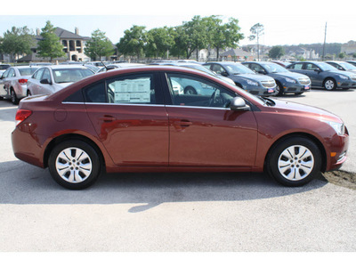 chevrolet cruze 2012 brown sedan ls gasoline 4 cylinders front wheel drive automatic 77090