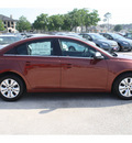 chevrolet cruze 2012 brown sedan ls gasoline 4 cylinders front wheel drive automatic 77090