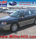 subaru outback 2000 dk  blue wagon gasoline 4 cylinders all whee drive automatic 55811