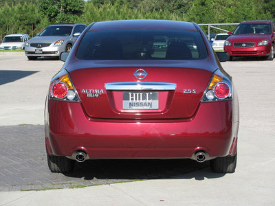 nissan altima 2011 red sedan s gasoline 4 cylinders front wheel drive automatic 33884