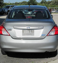 nissan versa 2012 gray sedan gasoline 4 cylinders front wheel drive automatic 33884