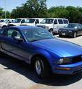 ford mustang 2007 blue coupe gasoline 6 cylinders rear wheel drive 5 speed manual 76205