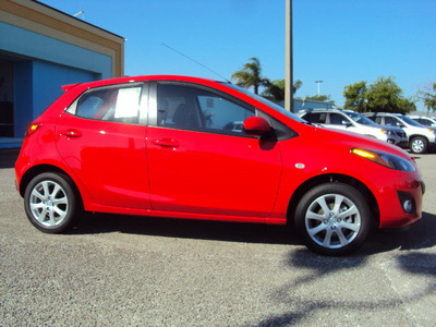 mazda mazda2 2012 red hatchback touring gasoline 4 cylinders front wheel drive automatic 32901