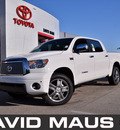 toyota tundra 2012 white limited gasoline 8 cylinders 2 wheel drive automatic 32771