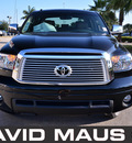 toyota tundra 2012 black limited gasoline 8 cylinders 2 wheel drive automatic 32771