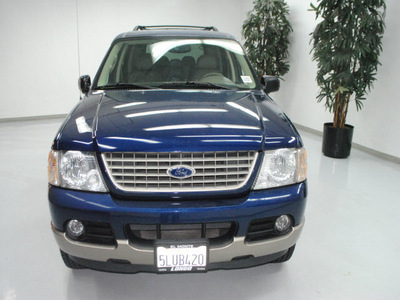 ford explorer 2004 dk  blue suv eddie bauer flex fuel 6 cylinders rear wheel drive automatic 91731