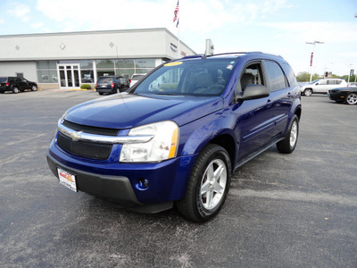 chevrolet equinox 2005 dk  blue suv lt gasoline 6 cylinders all whee drive automatic 60443