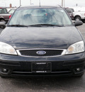 ford focus 2007 black sedan zx4 se gasoline 4 cylinders front wheel drive automatic with overdrive 61832