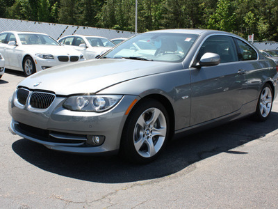 bmw 3 series 2012 dk  gray coupe 335i gasoline 6 cylinders rear wheel drive automatic 27616