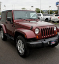 jeep wrangler 2007 red suv sahara gasoline 6 cylinders 4 wheel drive 6 speed manual 98371