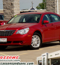 chrysler sebring 2009 red sedan limited gasoline 4 cylinders front wheel drive automatic 62034