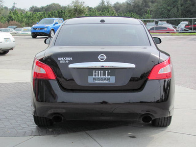 nissan maxima 2010 black sedan sv gasoline 6 cylinders front wheel drive automatic 33884