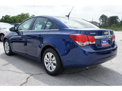 chevrolet cruze 2012 blue sedan ls gasoline 4 cylinders front wheel drive automatic 77090