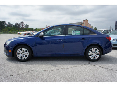 chevrolet cruze 2012 blue sedan ls gasoline 4 cylinders front wheel drive automatic 77090