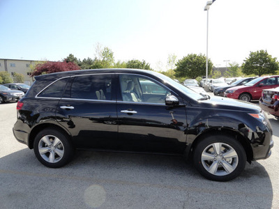 acura mdx 2012 black suv awd gasoline 6 cylinders all whee drive automatic with overdrive 60462