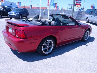 ford mustang 2003 dk  red gt deluxe gasoline 8 cylinders rear wheel drive 77388
