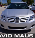 toyota camry 2010 silver sedan le gasoline 4 cylinders front wheel drive automatic 32771