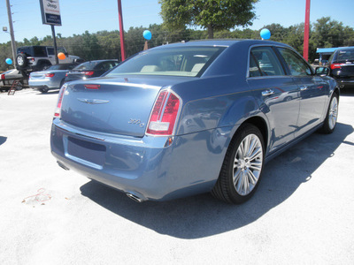 chrysler 300 2011 teal sedan c gasoline 8 cylinders rear wheel drive automatic 34731