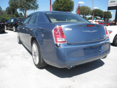 chrysler 300 2011 teal sedan c gasoline 8 cylinders rear wheel drive automatic 34731