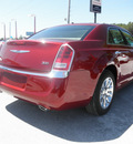 chrysler 300 2012 cherry red sedan limited gasoline 6 cylinders rear wheel drive automatic 34731