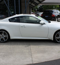 infiniti g37 2008 off white coupe sport gasoline 6 cylinders rear wheel drive automatic 27616