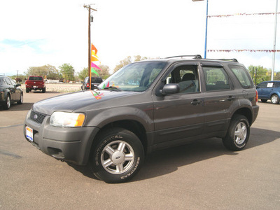 ford escape 2004 dark shadow gre suv xls value gasoline 6 cylinders front wheel drive automatic 80911