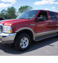 ford excursion 2002 red suv limited diesel 8 cylinders 4 wheel drive automatic 95678