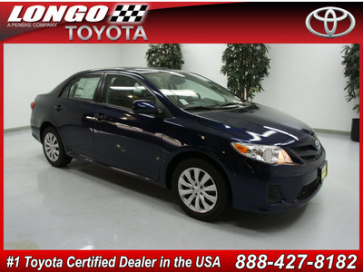 toyota corolla 2012 blue sedan le gasoline 4 cylinders front wheel drive automatic 91731