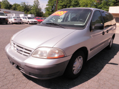 ford windstar 2000 silver van gasoline v6 front wheel drive automatic 28217