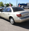 saturn s series 2002 gold sedan sl1 gasoline 4 cylinders front wheel drive automatic 80229