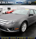 ford fusion 2011 gray sedan sel gasoline 4 cylinders front wheel drive automatic 98632