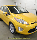 ford fiesta 2011 yellow hatchback gasoline 4 cylinders front wheel drive automatic 14304