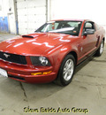 ford mustang 2006 red coupe gasoline 6 cylinders rear wheel drive 5 speed manual 14304
