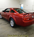 ford mustang 2006 red coupe gasoline 6 cylinders rear wheel drive 5 speed manual 14304