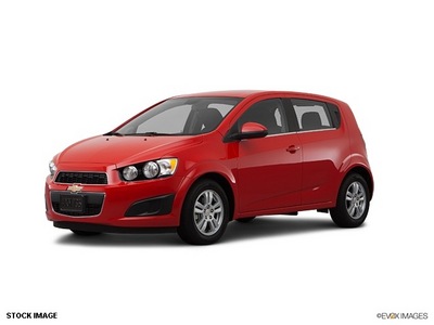 chevrolet sonic 2012 blue hatchback lt gasoline 4 cylinders front wheel drive 6 speed automatic 55391