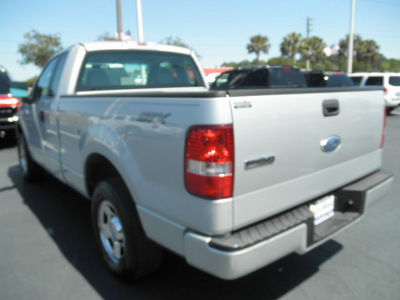 ford f 150 2007 silver pickup truck stx gasoline 6 cylinders rear wheel drive automatic 34474