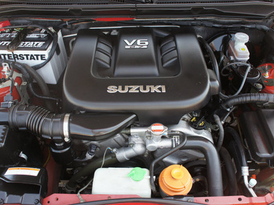 suzuki grand vitara 2006 red suv gasoline 6 cylinders rear wheel drive automatic 76087