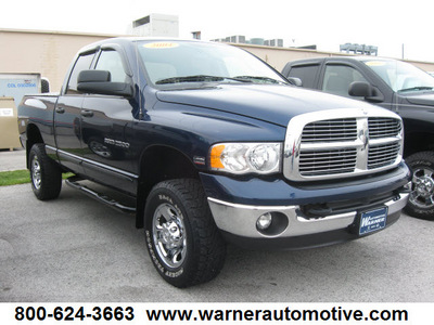 dodge ram 2500 2004 blue gasoline 8 cylinders 4 wheel drive automatic 45840