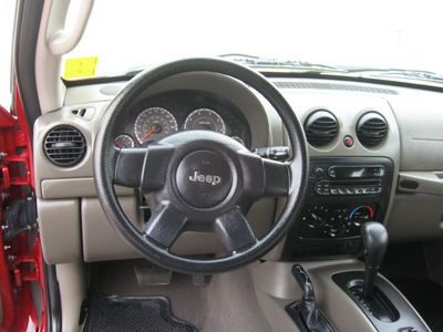 jeep liberty 2007 red suv sport gasoline 6 cylinders 4 wheel drive automatic with overdrive 45840