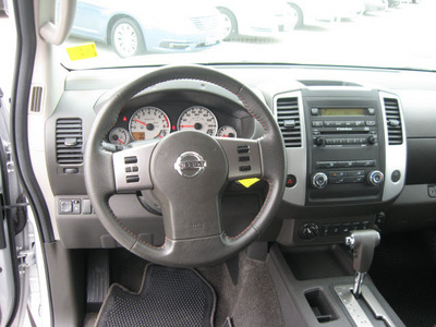 nissan frontier 2010 silver pro 4x gasoline 6 cylinders 4 wheel drive automatic with overdrive 45840