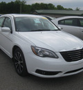 chrysler 200 2012 white sedan touring flex fuel 6 cylinders front wheel drive 6 speed automatic 62863