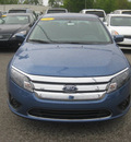 ford fusion 2010 blue sedan se gasoline 4 cylinders front wheel drive automatic 62863