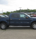 ford f 150 2012 dk  blue xlt gasoline 6 cylinders 4 wheel drive 6 speed automatic 62863