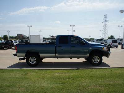 dodge ram pickup 3500 2006 blue slt diesel 6 cylinders 4 wheel drive automatic 76108