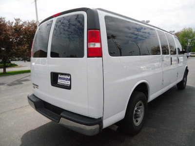 chevrolet express 2008 white van 3500 flex fuel 8 cylinders rear wheel drive automatic 60007