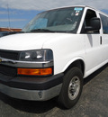 chevrolet express 2008 white van 3500 flex fuel 8 cylinders rear wheel drive automatic 60007