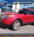 ford explorer 2012 red suv xlt gasoline 6 cylinders 2 wheel drive automatic 32401