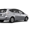 toyota prius v 2012 silver wagon hybrid 4 cylinders front wheel drive not specified 34788