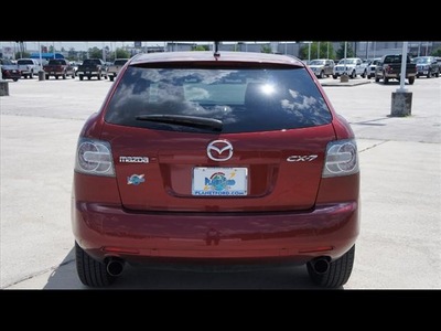 mazda cx 7 2007 red suv sport gasoline 4 cylinders automatic 77388