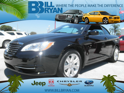 chrysler 200 convertible 2012 black touring flex fuel 6 cylinders front wheel drive automatic 34731
